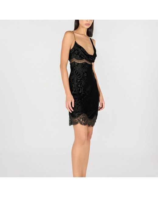 Roberto Cavalli Black Short Dresses