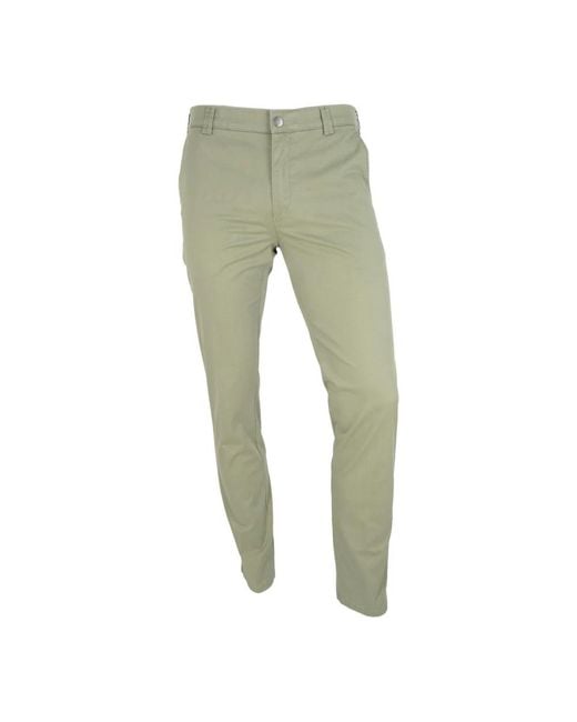 Meyer Broeken ,Groen ,Katoen Rio Pantalone 1-3036/24 in het Green voor heren