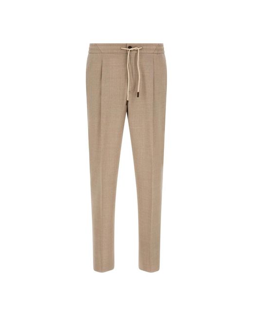 Incotex Natural Slim-Fit Trousers for men