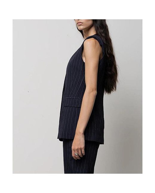 Vests Kaos de color Blue