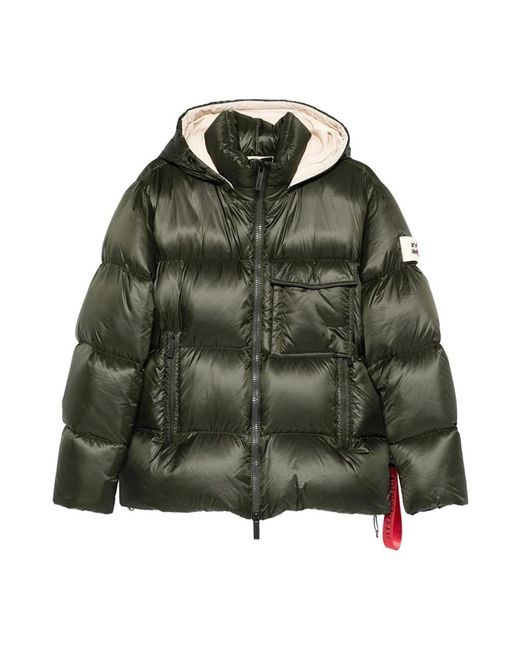 Winter Jackets AFTER LABEL de hombre de color Green