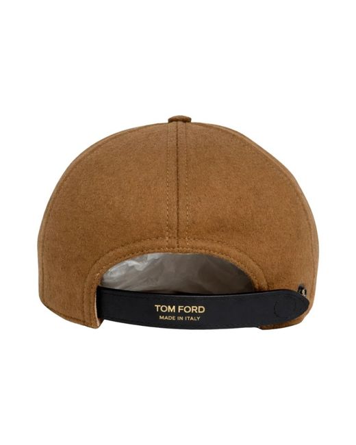 Caps di Tom Ford in Brown da Uomo