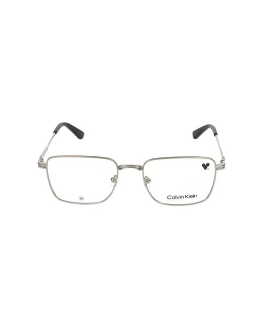 Calvin Klein Metallic Glasses for men