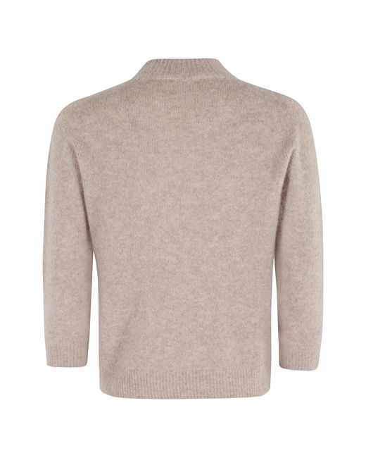 Cashmere Knitwear Roberto Collina en coloris Brown