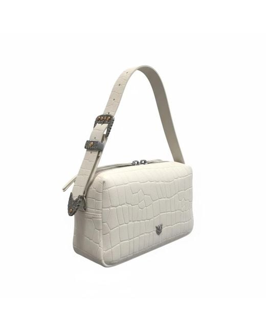 Pinko Gray Shoulder Bags