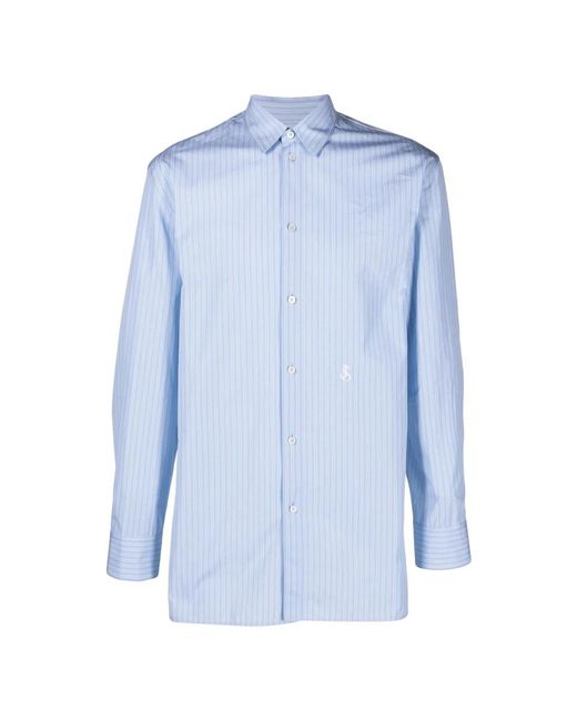 Jil Sander Blue Shirt Clothing for men