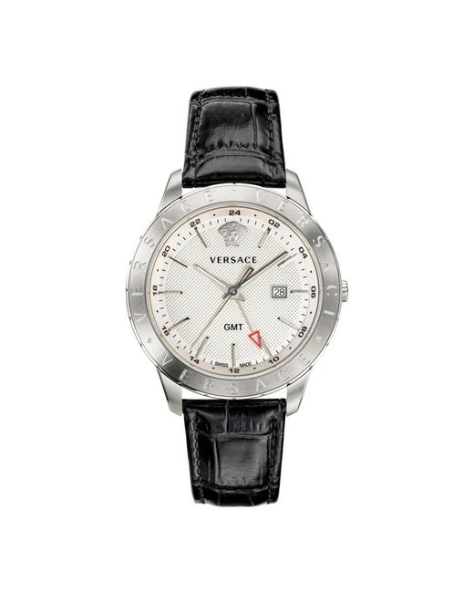 Versace Univers Watch in Metallic für Herren
