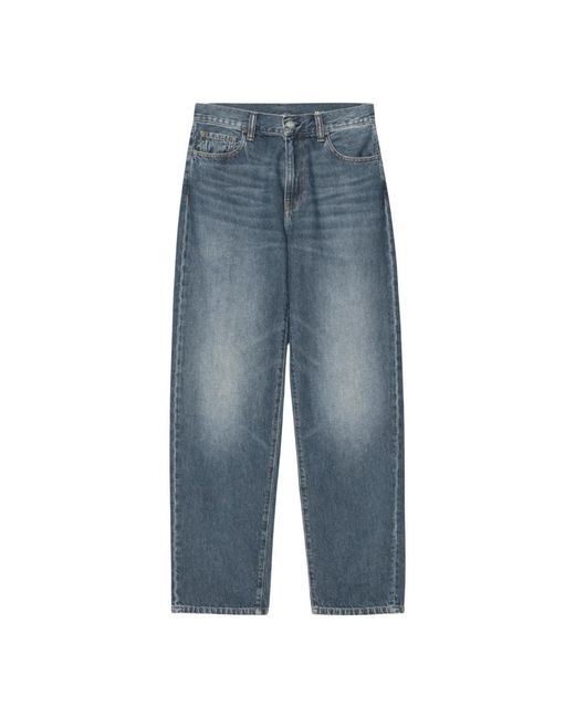 Carhartt Blue Straight Fit Jeans