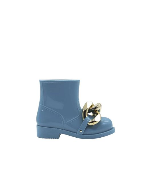 J.W. Anderson Blue Ankle Boots