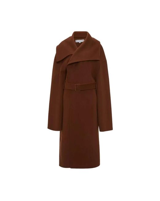 J.W. Anderson Brown Belted Coats