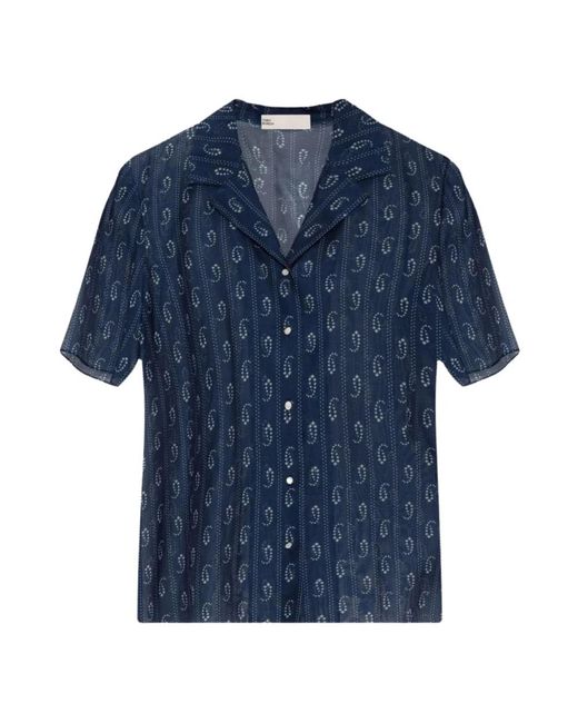 Tory Burch Bedrukte Blouse in het Blue