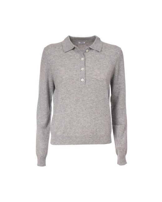 Aspesi Gray Cashmere Knitwear