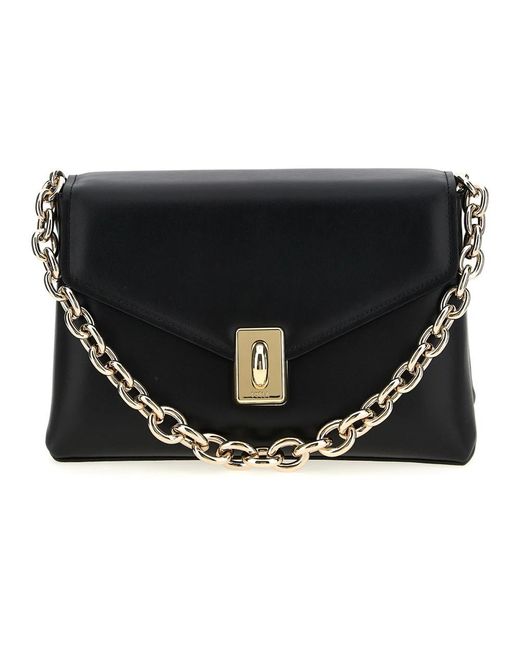 Furla Black Shoulder Bags