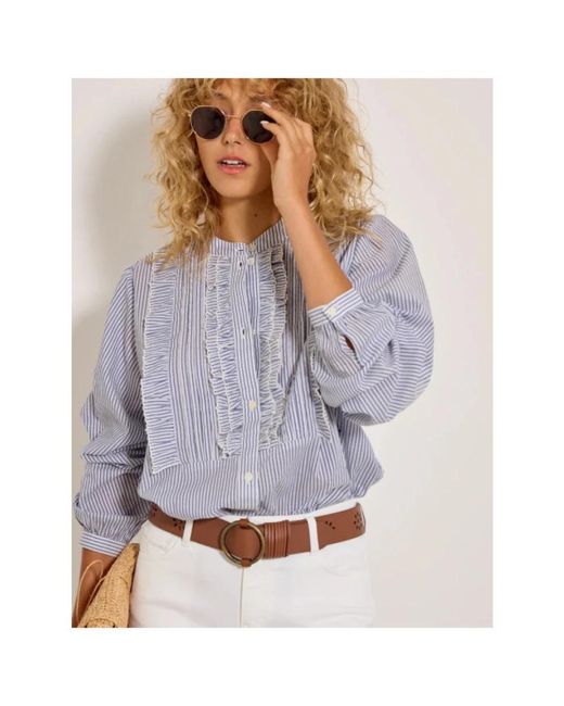 Five Jeans Chemise Constantine in het Blue