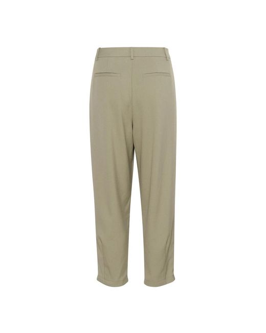 Kaffe Green Cropped Trousers