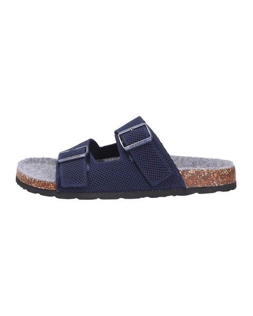 Sliders Giesswein en coloris Blue