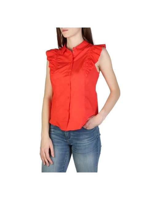Camicie di Armani Exchange in Red