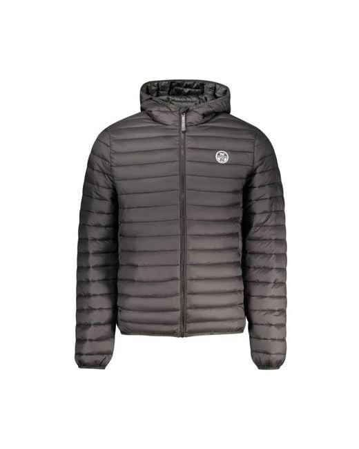 North Sails Gray Winter Jackets for men
