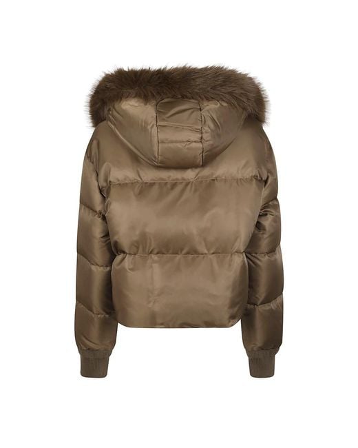 Winter Jackets Pinko de color Green