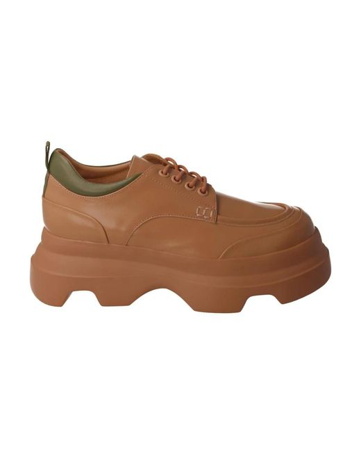 Laced Shoes Jeannot de color Brown