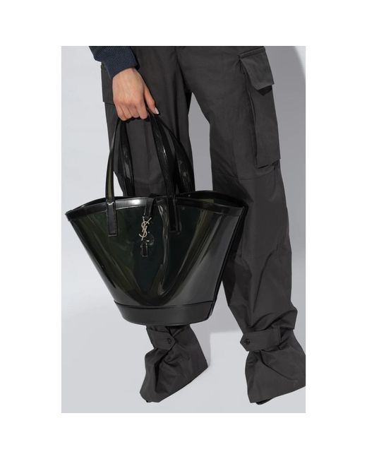 Saint Laurent Black Tote Bags