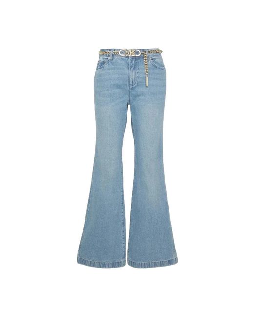 Michael Kors Blue Flared Jeans