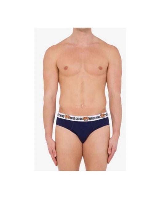 Bottoms Moschino de hombre de color Blue