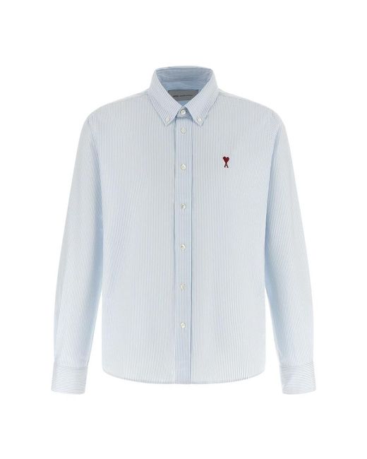 AMI Blue Casual Shirts for men