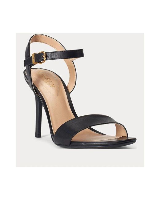 High Heel Sandals di Ralph Lauren in Black