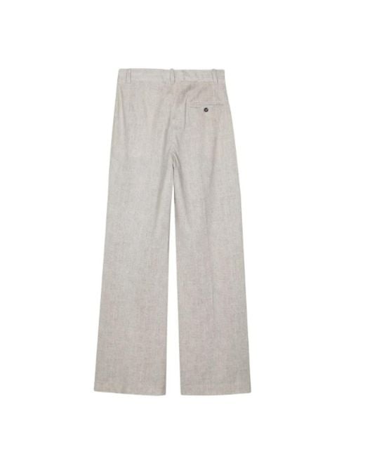 Circolo 1901 Gray Wide trousers
