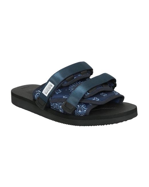 Suicoke Blue Flip Flops & Sliders for men