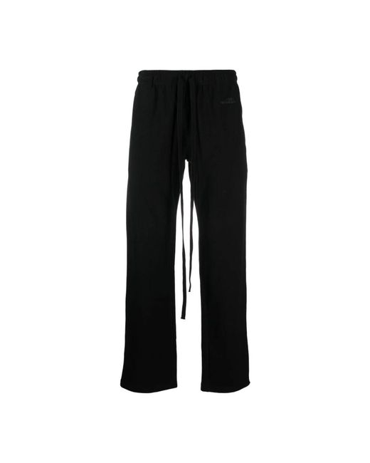 032c Black Straight Trousers