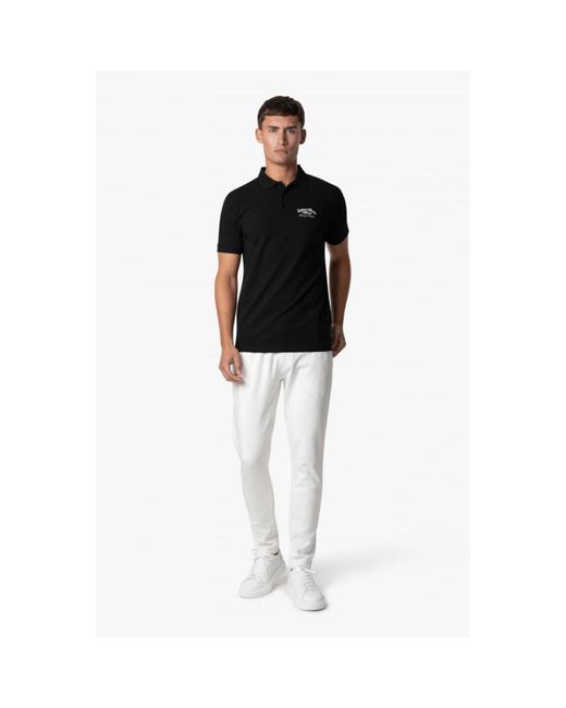 Quotrell Black Polo Shirts for men