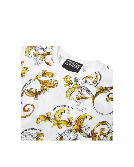 Versace Jeans Couture Metallic T-Shirts for men
