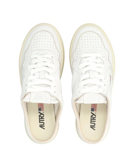Autry White Sneakers