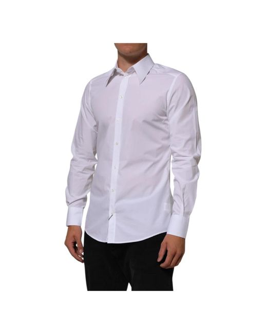 Dolce & Gabbana Purple Formal Shirts