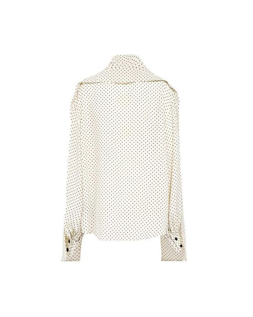 Balmain White Blouses