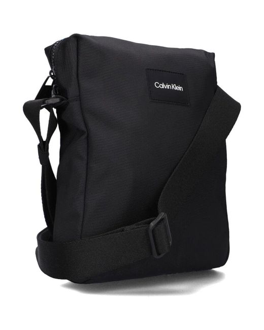 Calvin Klein Must Reporter Schwarze Textiltasche in Black für Herren