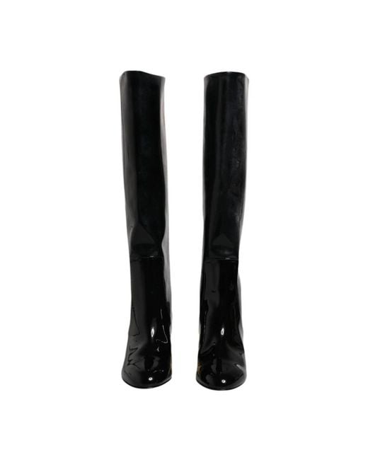 Dolce & Gabbana Black Heeled Boots