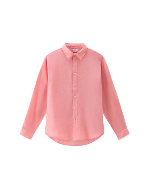 Woolrich Pink Casual Shirts for men
