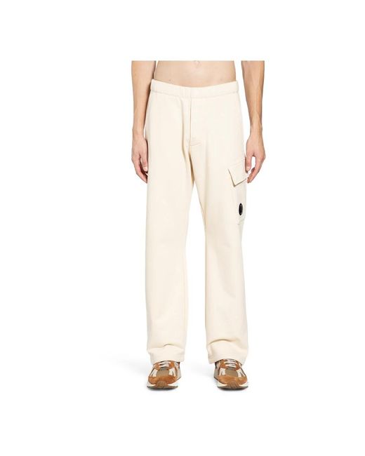 C P Company Natural Sweatpants for men