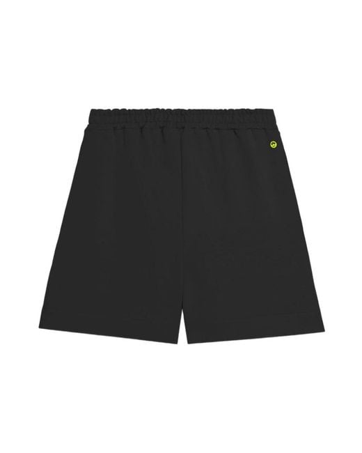 Barrow Black Casual Shorts for men