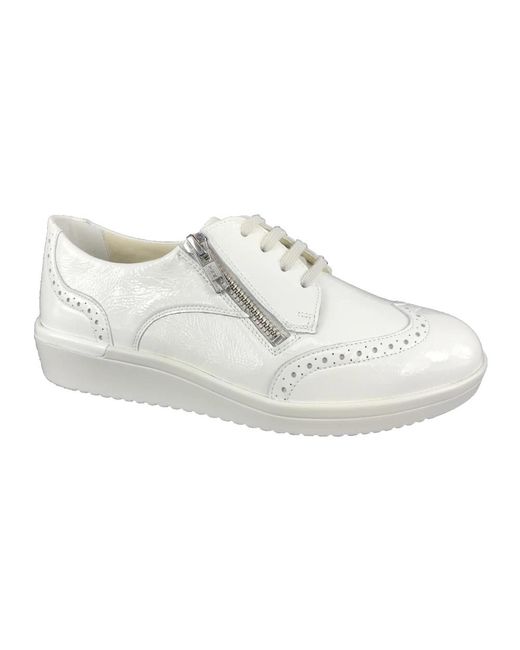 Sneaker scarpe 51002 di SOLIDUS in White