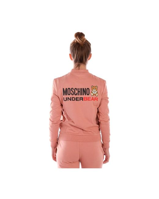 Moschino Pink Zip-Throughs