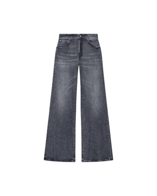 Dondup Blue Wide Jeans
