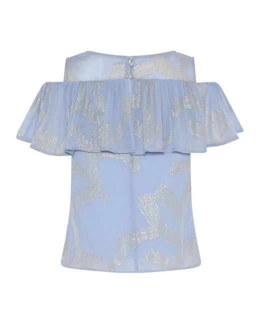 Blouses Bruuns Bazaar de color Blue