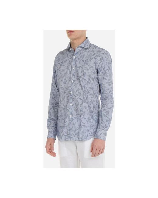 Xacus Blue Casual Shirts for men