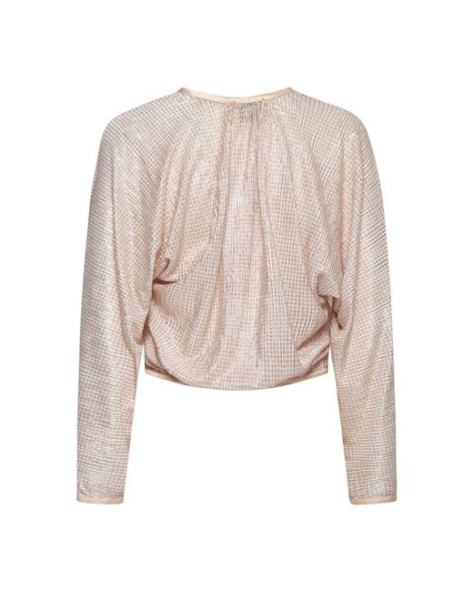 Forte Forte Natural Rosa hemd eleganter stil