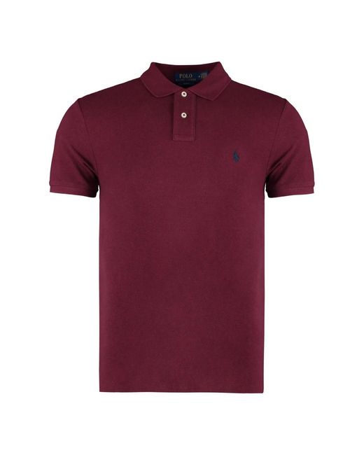 Polo Ralph Lauren Red Polo Shirts for men