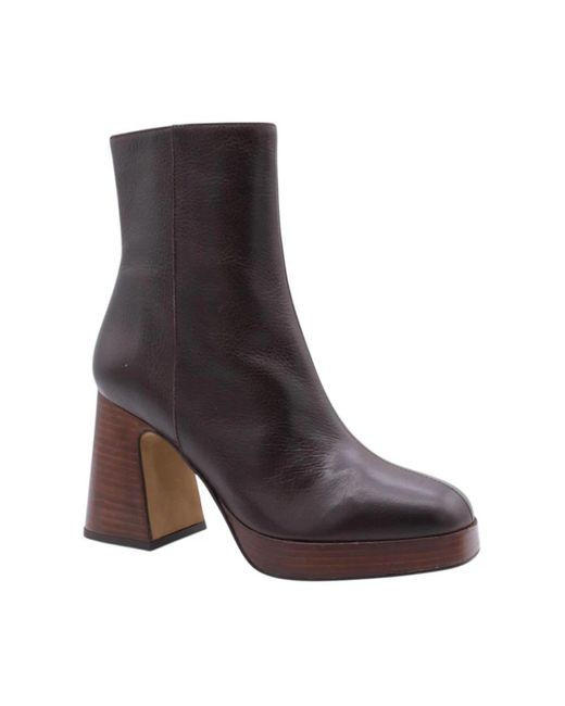 Angel Alarcon Brown Stilvolle Trewel Stiefeletten